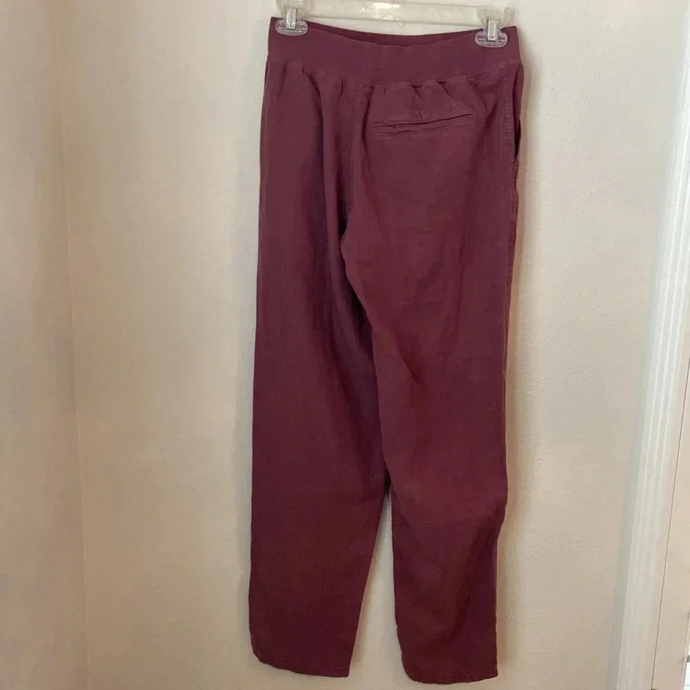 NWT Faherty Arlie Pants in Rosewood - Picture 5 of 7